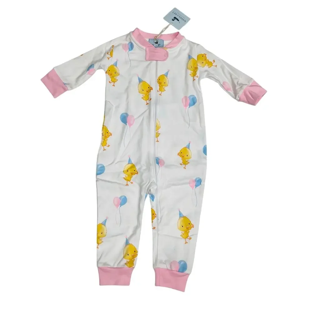 NWT Nanducket 9-12M Pink Ack Celebration Sleeper